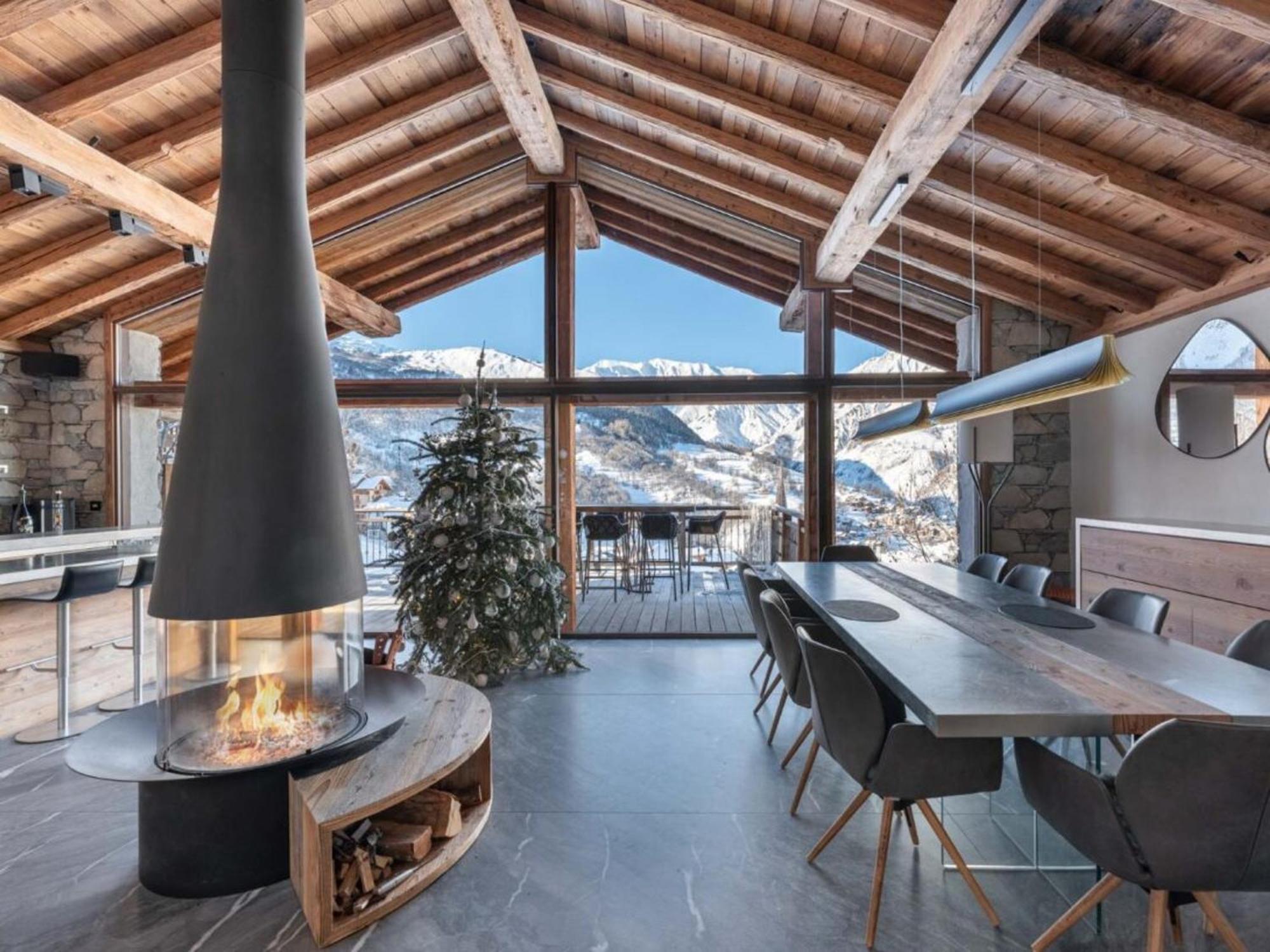 Chalet De Prestige Avec Jacuzzi, Sauna Et Cinema - Fr-1-570-42 Villa Saint-Martin-de-Belleville Eksteriør bilde